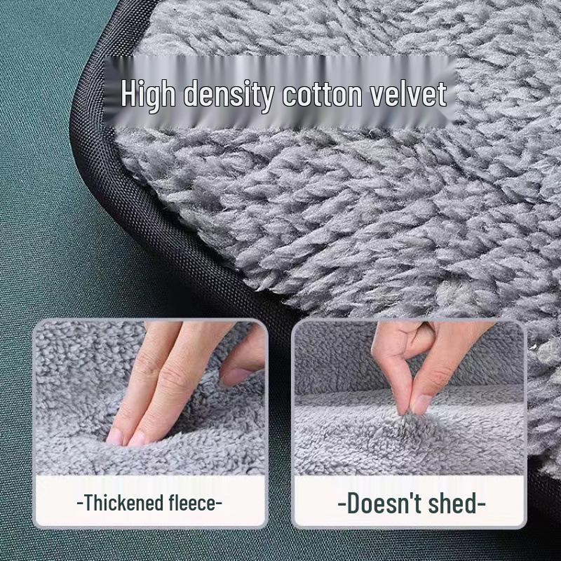 Winter Universal Electric Motorcycle Windproof Quilt, Thickened, Velvet Lined, Double-Sided Waterproof, Suitable for Small Electric Battery Cars