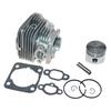 Complete 40mm Cylinder and Piston Kit for Oleo For Mac For EFCO Brushcutters Includes Spark and Multiple Gaskets