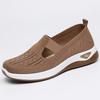 Flying woven women's shoes mother shoes cloth shoes soft-soled women's shoes middle-aged and elderly mother walking women's shoes summer mesh shoes