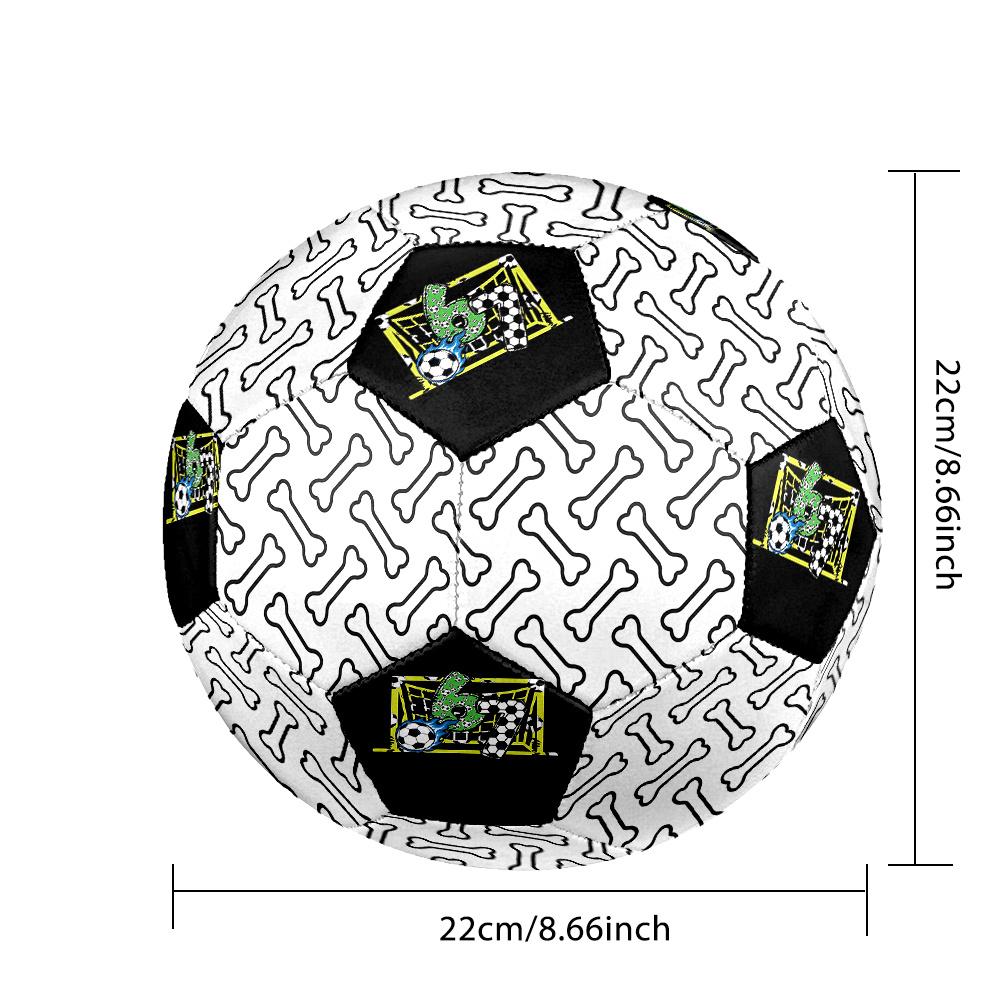 1PC Bone Soccer Fun Number Soccer Ball Size 5 Football Machine Sewn Indoor/Outdoor Universal Football Gift W19