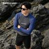 Mens UV Protection Long Sleeve Rash Guard Snorkeling Diving Surfing Swimming Outdoor Water Sports