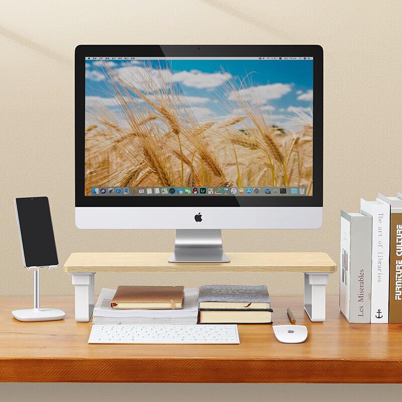 UGREEN Wooden Monitor & Laptop Riser with Storage