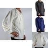 Men's Renaissance Peasant Pirate Shirt With Lace Up Design And Loose Fit For Cosplay