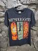 Vintage Meshuggah rock metal zespół koszulka z krótkim rękawem czarna klasyczna retro koszulka KV35776 Koszulka Unisex