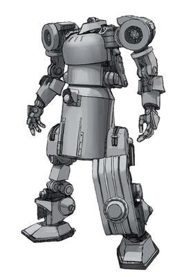 Hobby Japan IV Humanoide Schwermaschinen Weiß Grau Limitierte Vertriebsmenge Höhe 14cm Plastikmodell Nein. Ver. ca. 1/35. MIM-002-HW
