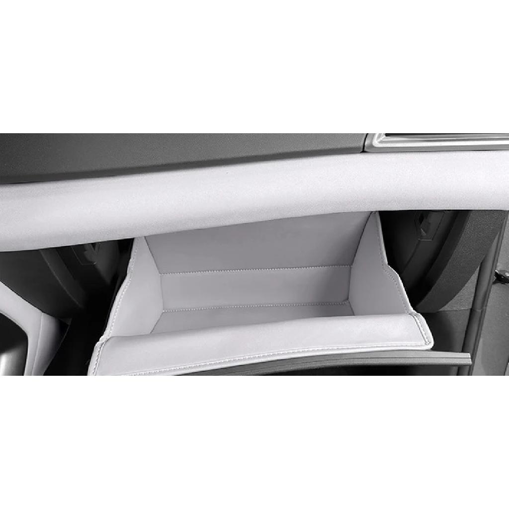 For BYD Atto 2 Car Glove Box Storage Bag Pocket Protective Pad Leather Anti Kick Pad Protection Sticker Interior Stowing Tidying