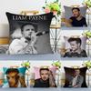 Singer L-LiamS P-Payne Personalized Picture Text Home Decorative Pillows Household Gifts 45x45cm