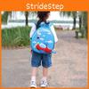 Kids Backpack Cartoon Preschool Breathable Fabric Color Block Design Girls Boys
