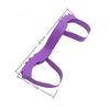 1Pc Multifunctional Foot Resistance Band Stretching Toe Mobility Leg Training Hip Building Core Strengthening Durable Heavy Duty