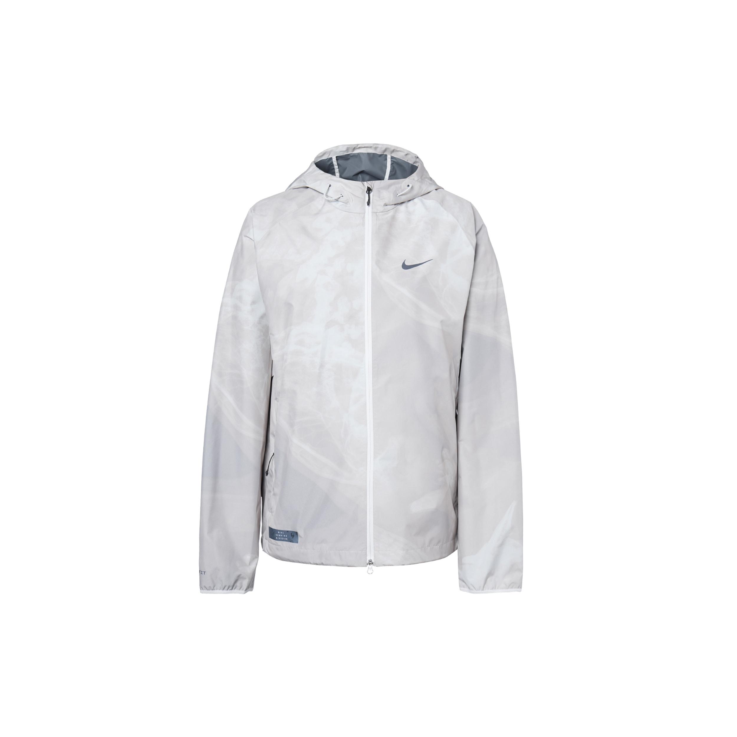 Nike Storm-FIT Running Division Running Jacket Grey White Men s FB8551-030 XXXL