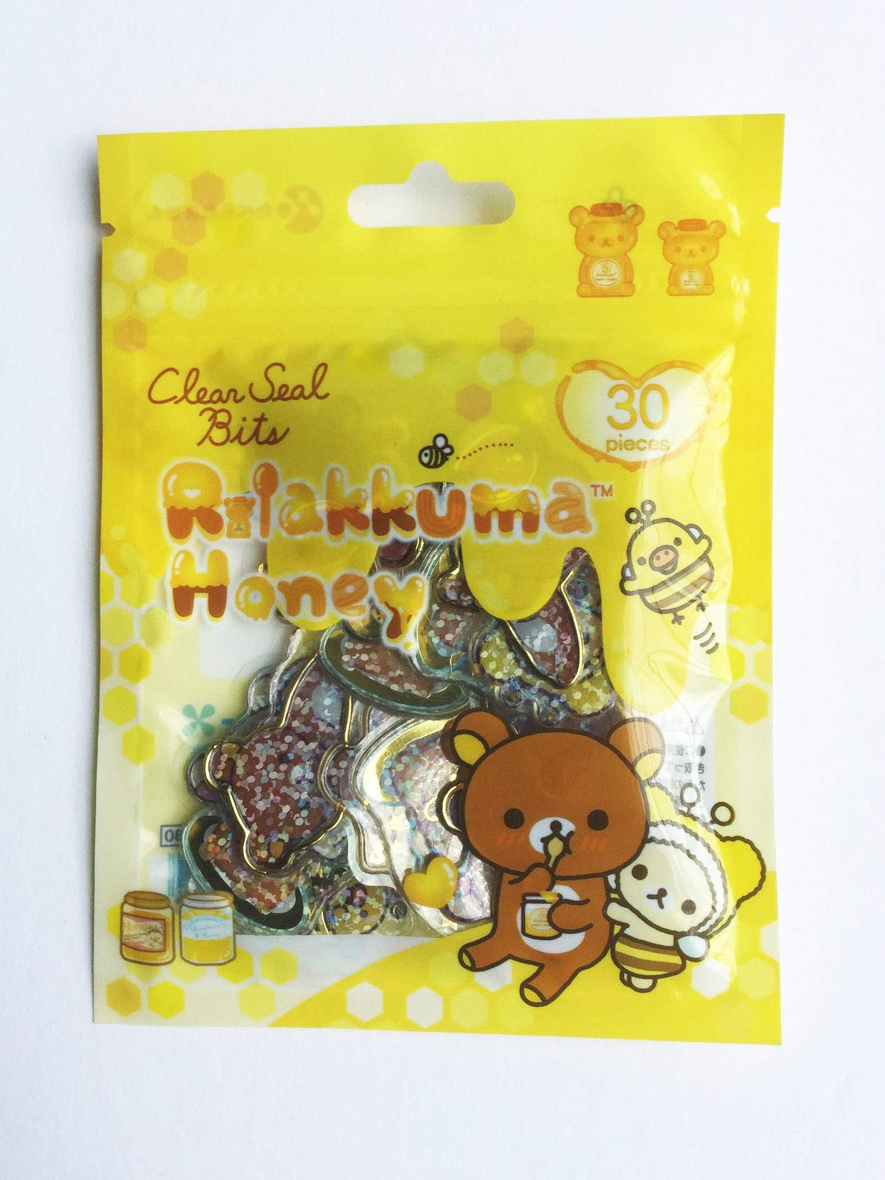 

Rilakkuma Character Mix Clear Seal Bits Honey SE46202