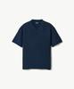 STCO Wavy Collar Knit Navy (Semi-Oversized Fit)_Sktwb55Nsn