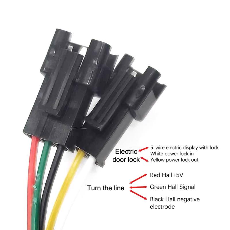 E-Bike Vollgasdrehgriff mit Akkuanzeige Kompatibel mit Ridstar Q20/Q20Lite/Q20Pro/H20/H26Pro/H20 Pro Elektrofahrrad 48