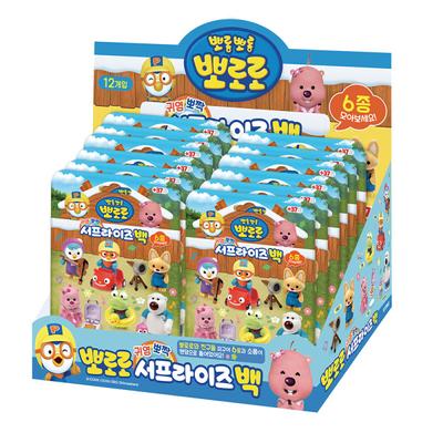 Pororo und Freunde Überraschungstüte 12 Stück (1 Box), Koreanisches Spielzeug