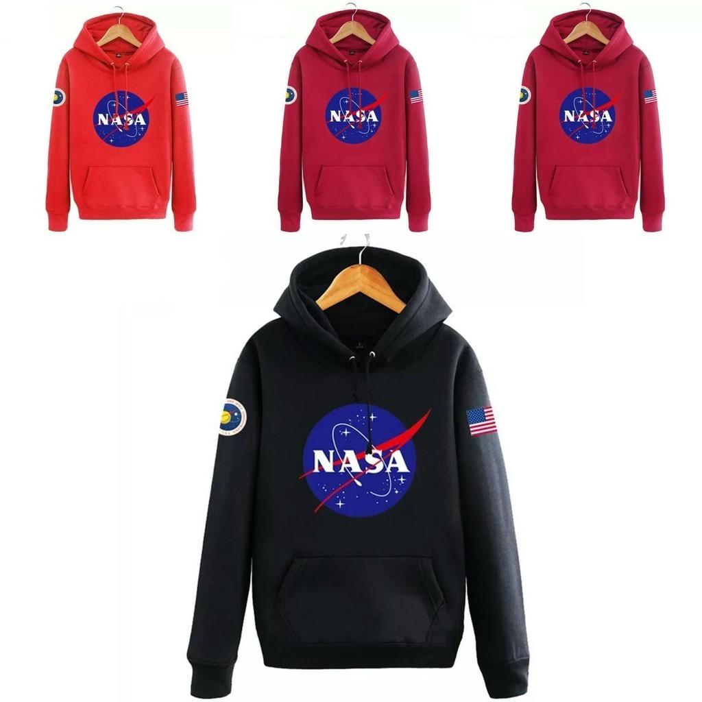 Mens Nasa Space Hoodie Pullover Warm Soft Breathable Casual Outwear Sweatshirt