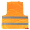 Orange Reflective Warning Vest with Certificate Amio-03985
