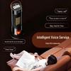Smart Voice-Controlled Vertical Electric Heater with Flame Simulation and Remote Temperature Control