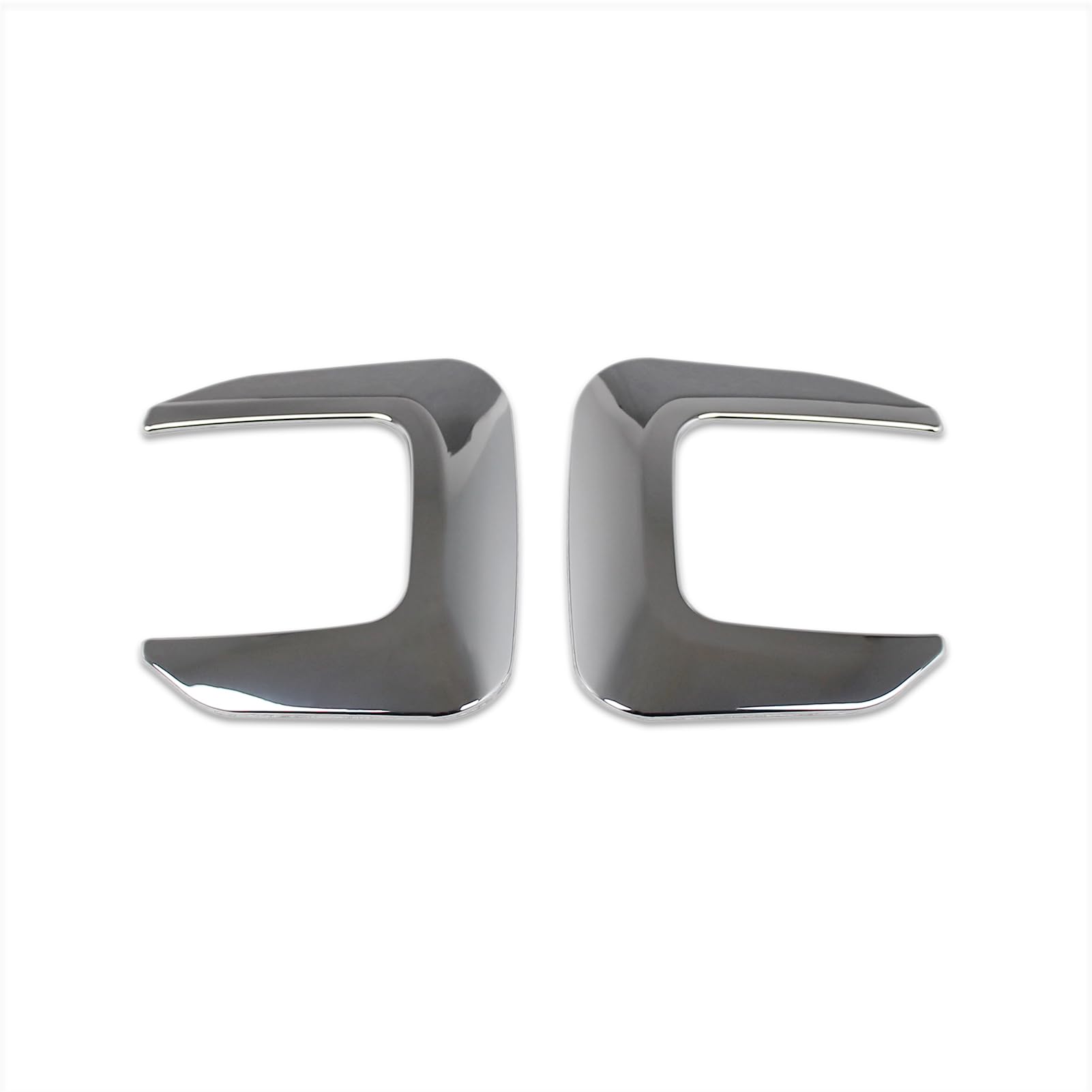 RUIQ Хромированная накладка на переднюю противотуманную фару серии DG5 для Honda WR-V серебряный