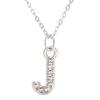 Mode Glanzende A-Z Letter Hanger Bedel Ketting 26 Initialen Alfabet Naam Sleutelbeen Ketting Feest Valentijnsdag Sieraden Cadeau