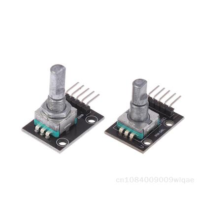 KY-040 Incremental Encoder Sensor Module- 360 Degree Rotary Encoder Breakout Board with Knob Switch