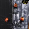 Artificial Plant Stem with Realistic Pumpkin Halloween Bouquets for Halloween Flower Arrangement Home Party Decoration X3UC