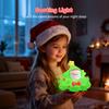 Christmas Tree Night Tabletop Mini Silicone RGB Light with USB Stylish Mood Ambient Christmas Christmas Christmas Gift Light, Tree, Touch-Activated