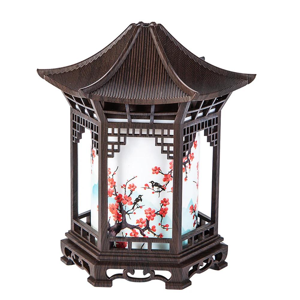 Portable Mini Humidifier Pavilion Shape with Dual Spray Modes and Adjustable Night Light for Relaxing Atmosphere