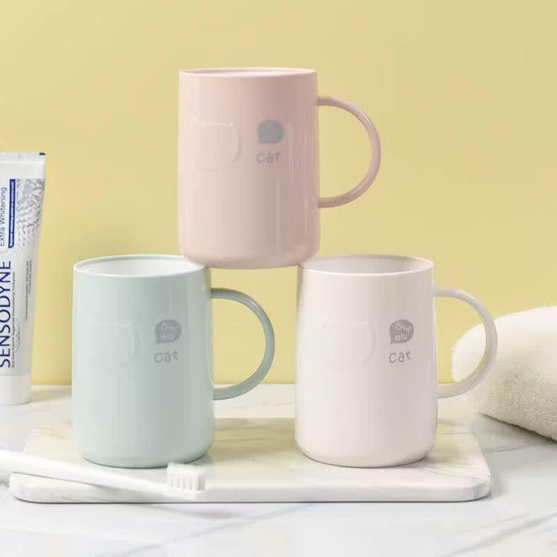 LIEI Anti-mold Cartoon Plastic Rinse Cup