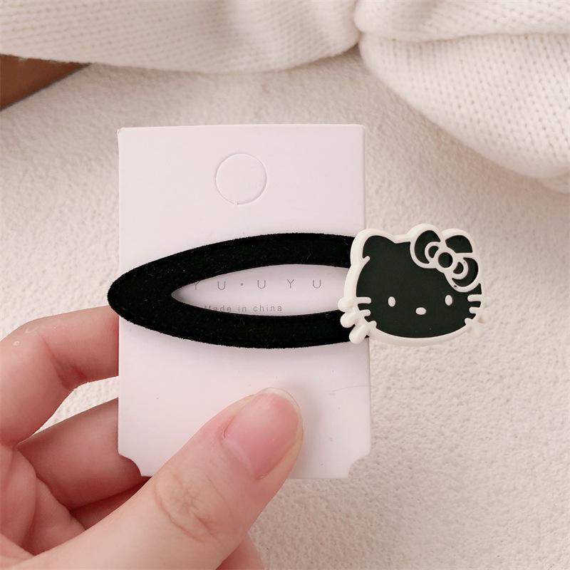 Ankola Red Bowknot Kitten Hair Clip for Girls - Sweet Hairpin Accessory