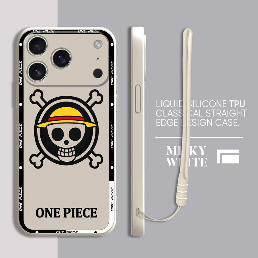 Case for Apple iPhone 17 Pro Max XS XR 7 8 15 Air 13 Mini 11 16 12 Plus Phone Cover One Piece Logo