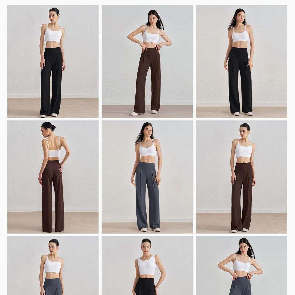 Bare-Feel High-Waist Slimming Yoga Pants for Women