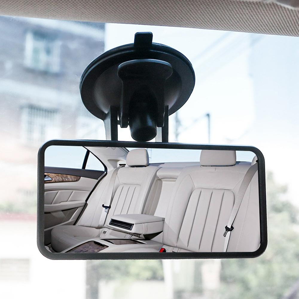 Baby Car Mirror, Car Interior Rear View Mirror with Adjustable Suction Cup, Shatterproof Child Observation Mirror