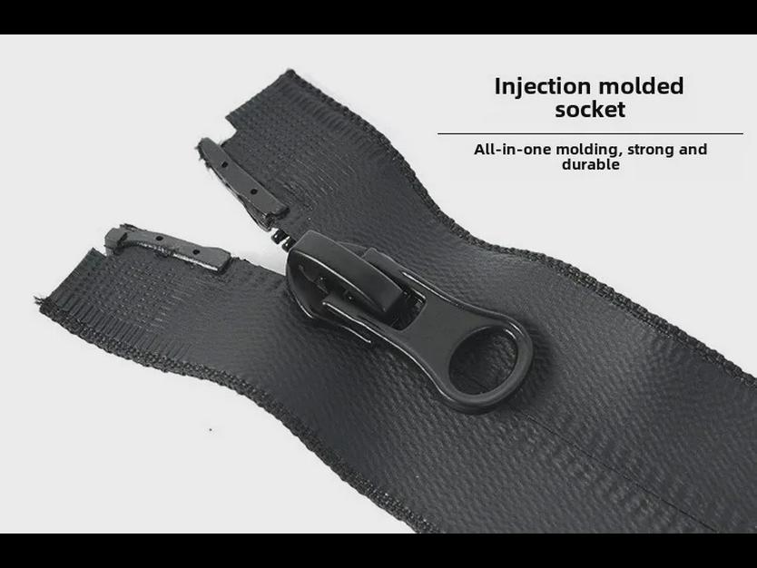No. 5 Double-Sided Waterproof Nylon Zipper for Raincoats and Tents