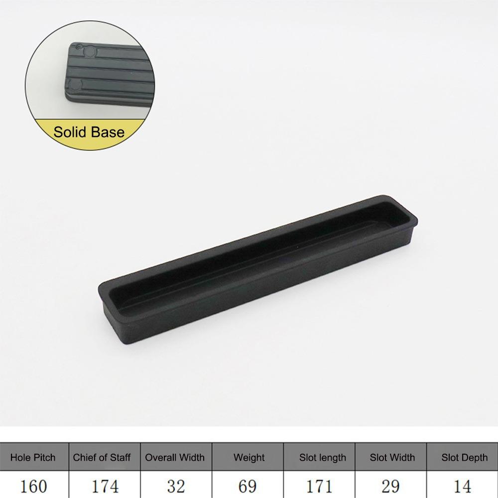 Aluminiumlegierung Eingebauter Schranktürgriff Multifunktional Gold Schwarz Grau Eingelassener Griff Möbelbeschläge Einbau-Design