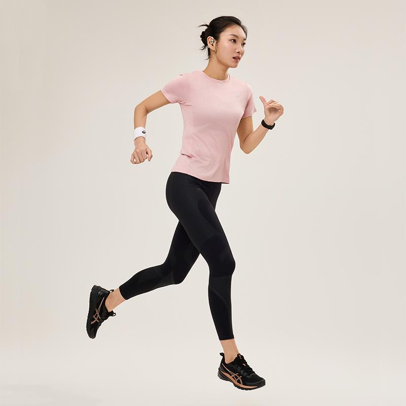 Asics Gel-Anchor Comfortable Versatile Low-Top Running Shoes Women Running Shoes Black Pink 1012B804-001
