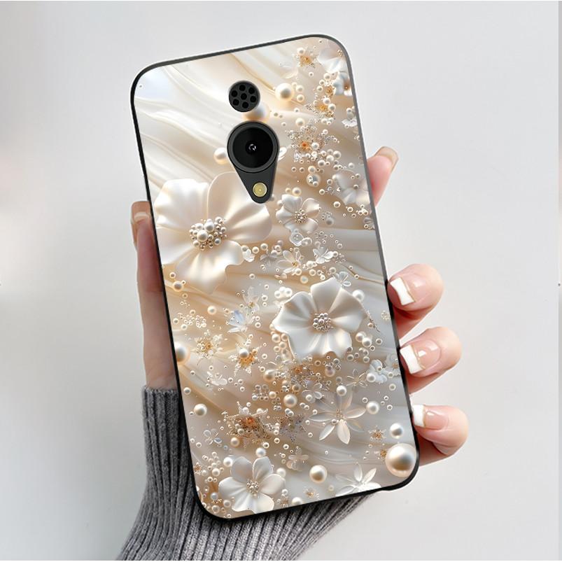 Printed Phone Case For Nokia 150 2G 2023 C2 C10 C20 Funda Coque Soft Silicone Black Shell Cover Cute Flower Cartoon Casing Capa