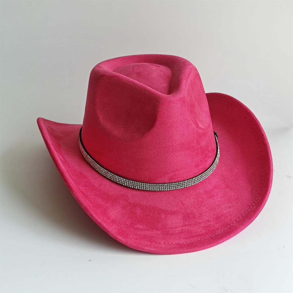 Cowboy Hat for Women and Men with Shapeable Wide Brim - Felt Cattleman Western Hats for Cowboys and Cowgirls Sombreros Vaqueros