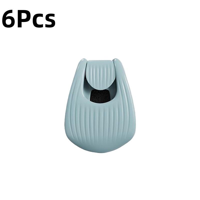 2/4/6Pcs Fishing Rod Holder Fixer Clip Compact Design Fishing Pole Holder Multiple Packets Adjustable Fish Rod Fixer