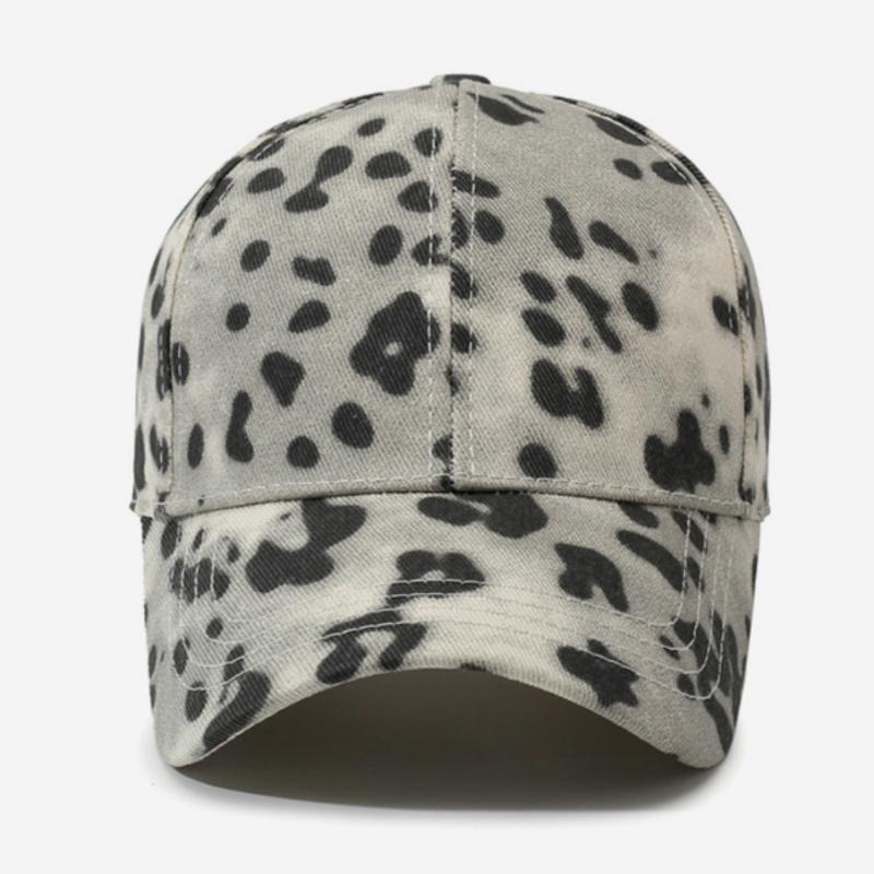 NORTHWOOD Leopard Print Baseball Cap for Men Women Sun Protection Sunshade Hat Outdoor Hip Hop Peaked Cap