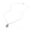 Classic design pendant Natural blue Tanzanite gemstone 925 sterling silver necklace fine jewelry for girlfriend's birthday gifts