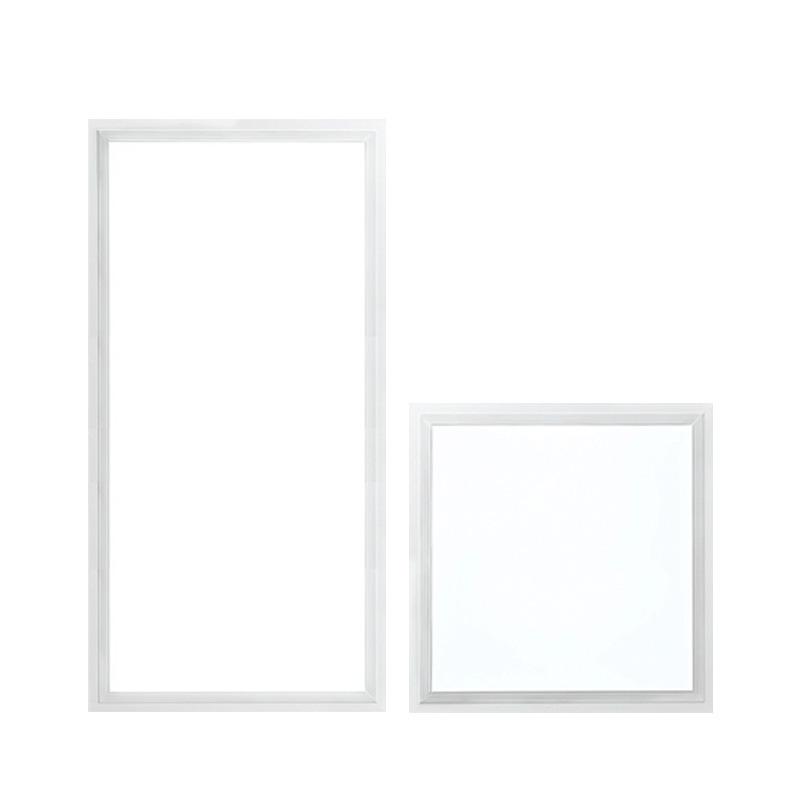 Square 600x600 Integrated LED Ceiling Light with Aluminum Buckle for Kitchen and Bathroom