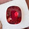RARE Natural Red Ruby 11 Ct Cushion Shape CERTIFIED Loose Gemstone For Her/Him