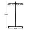 Metal Rotating Jewelry Stand 2Colors Earrings Display Rack New Jewelry Hanging Shelf  Home Goods