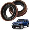 2pcs - 68304271AA Front Drive Axle Shaft Oil Seal Set Drive Axle Shaft Rubicon Dana 44 Dana 30 Differential Carrier Seal 30710863 for Jeep 2007-2017