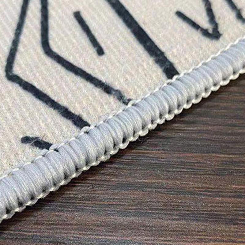 Persian Retro Carpet for Living Room Decoration Home Bedroom Bedside Non-slip Large Rugs Study Balcony Easy Clean Washable Mats