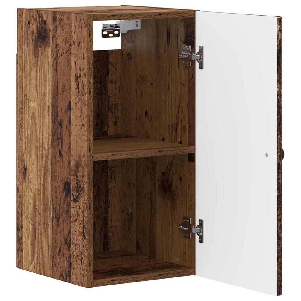 Bathroom Wall Cabinet EDE Reclaimed Wood 30 X 31 X 59 Cm