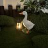 Garden Ornaments Duck shaped solar decorative light, gift for friends, household goods, Garden Landscaping and Decking, New Year's decorations
