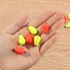 Bottom Water droplets Fly Fishing Bobbers Float Oval  Fishing Floats Beads Indicator Fish Beans