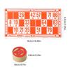 Travel Bingos Set Russian Lottos Bingos Game Strategy Board Game Education Toy
