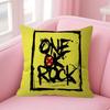 One Ok Rock Logo Pillow Cover Design Cushion Cover Decor Holiday Decorati
